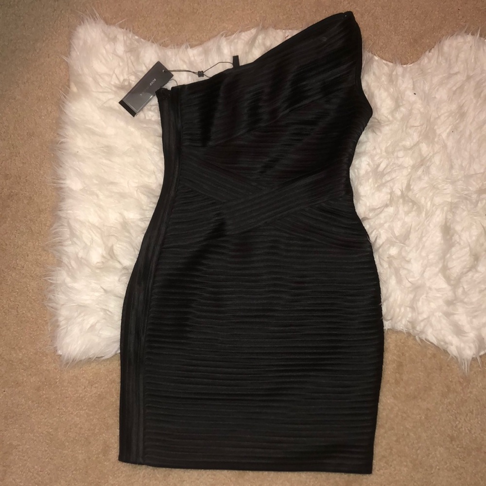 One shoulder Little black dress